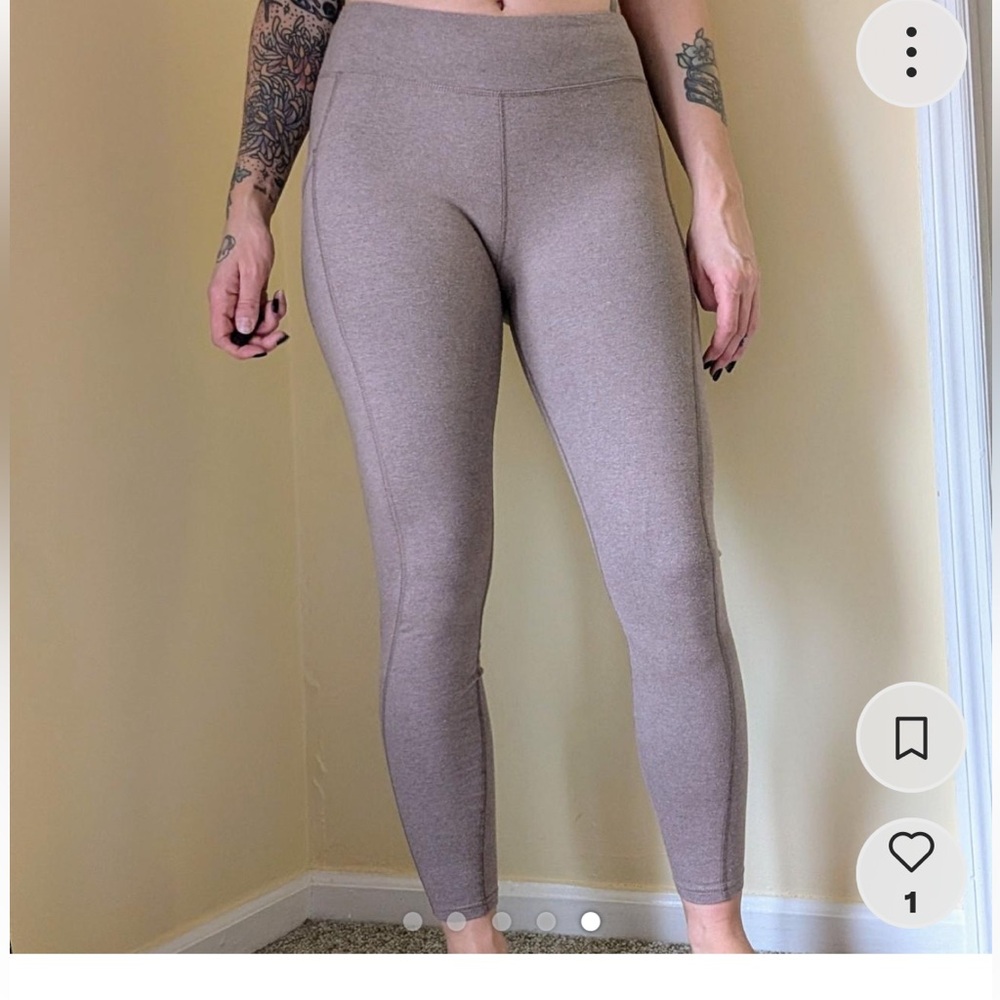 Pact Women's Tan Leggings